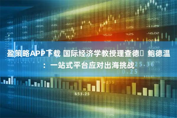 盈策略APP下载 国际经济学教授理查德・鲍德温：一站式平台应对出海挑战